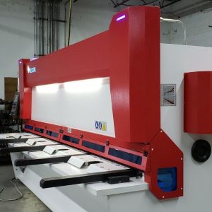 Hydraulic Shear AccurlUSA 10' X .25" MasterCut CNC Machine Accurpress Cincinatti