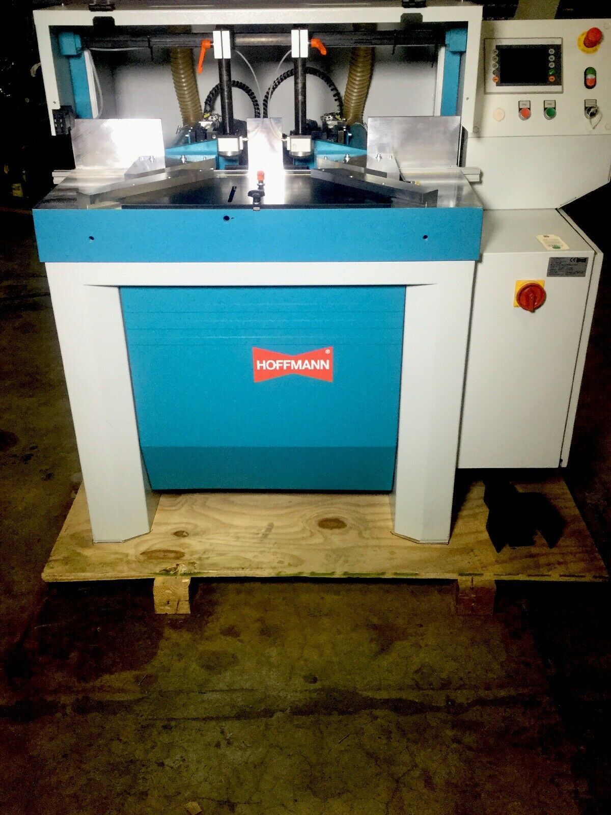 Hoffmann PP2-NC Pneumatic Dovetail Routing and Dowel Boring Machine ...