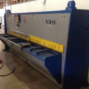 LVD hydraulic Square Metal Shear 10 feet 1/4 MS thickness 240/480 VAC 10JS-25
